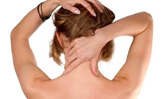 Self -massage neck for osteochondrosis