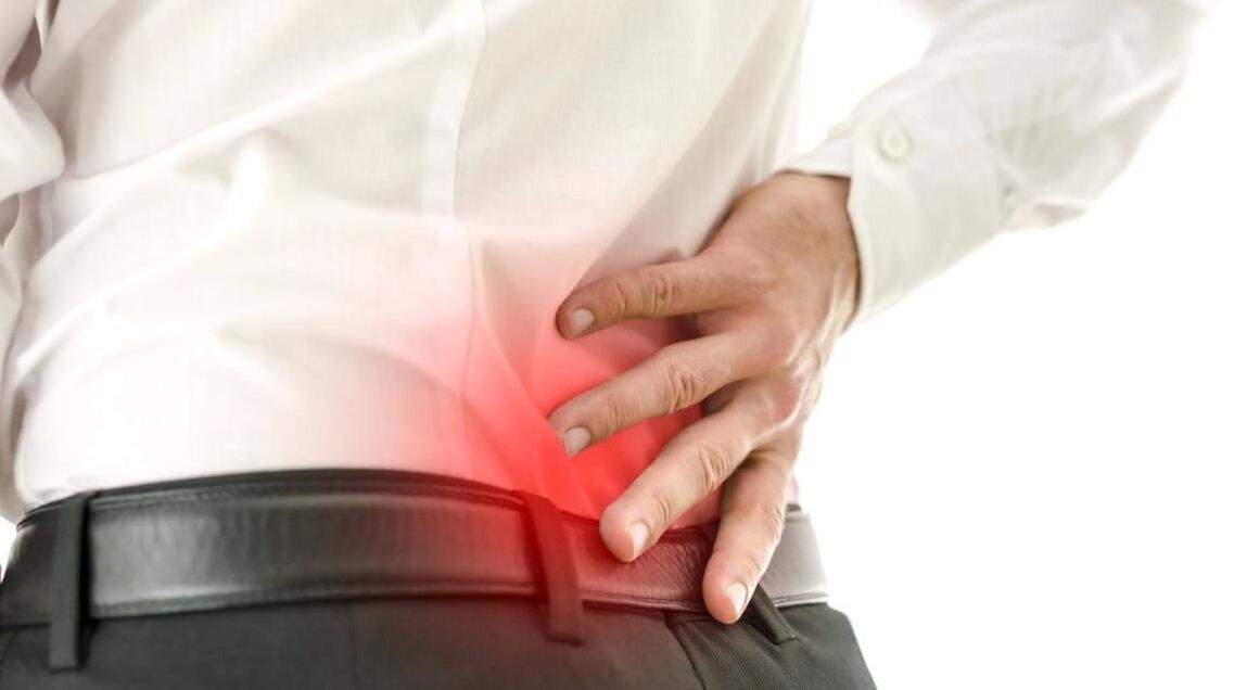 severe back pain