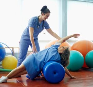 Therapeutic exercises for osteochondrosis
